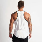 Blank Men's gym clothing Bodybuilding tank top Man summer fashion sleeveless shirt cotton fitness sportswear slim muscle vests