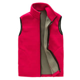 Men Winter Fleece Vest Male Thick Warm Waistcoat Outwear Casual Thermal Soft Vests Mens Windproof Sleeveless Jacket,