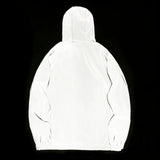 Night Reflective Jackets Double fabric Windbreaker Hooded Jacket Men Hip Hop Dancer singer Waterproof Zipper Coats Outwear