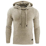New Hoodies Men Brand Male Plaid Hooded Sweatshirt Mens Hoodie Tracksuit Sweat Coat Casual Sportswear M-4XL