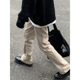 Margiela style flared trousers summer new American vibe high street cleanfit casual trousers