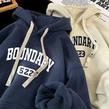 Gotmes-shop boy outfits High Quality Sweater Men's Youth Spring Junior High School Students Korean Style Trendy Hoodie American Loose Top