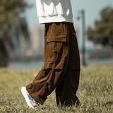 Corduroy Cityboy Straight-leg Wide-leg Casual Pants For Men Autumn/winter Trendy Brand Couples Pants Greencargo Trousers