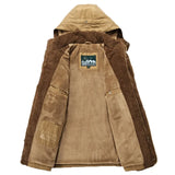 Jackets for Men Winter Windbreaker Clothing Biker Aviator Baseball Motorcyclist New Coats Hooded Zip-up Big Size L-6XL