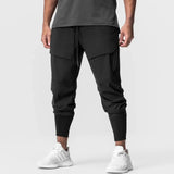 New Fashion Gym Men's Sweatpants Casual Workouts Multi Pocket Casual Fitness Workout Jogging Training Pants