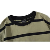 Mew Men T Shirt Color Block Print 3 Color Optional Tee Shirts Simple High Street Basic All Match Cargo Tops Mens Streetwear