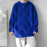 Fashion Mens Sweaters Woolen Streetwear Knitted Pullovers Size M-8XL