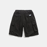 Male Cargo Shorts Classic Summer Multiple Pockets Large Size Cotton Khaki Army Green Short Pants