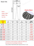 Spring Autumn Men's Sweatpants Wide Leg Straight Baggy Casual Pants Streetwear Solid Loose Track Trousers Plus Size 8XL