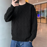 4 Color Sweaters Men Pure  Twisted Daily Simple Japanese Style Pullovers All-match Warm Autumn Comfortable Knitted Casual