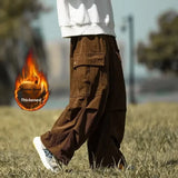 Corduroy Cityboy Straight-leg Wide-leg Casual Pants For Men Autumn/winter Trendy Brand Couples Pants Greencargo Trousers