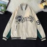 Hip Hop Harajuku Fashion Streetwear Bomber Jacket Women Y2k Korean Oversized Baseball College Uniform Varsity Coat Clothes