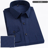 New in shirt elegants cotton long-sleeve shirts for men slim fit Casual plain shirt plaid designer tops soft houndstooth clothes