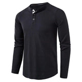 Spring Autumn New Fashion Round Neck Long Sleeve Solid T-Shirts Men's Clothing Slim Bottoming Shirt All-match Korean Chic Tops