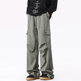 Cargo Pants Men Jogging Casual Pants Men's Black Y2K Baggy Pants Oversized Wide Leg Trousers Multi-Pocket Fashion Sweatpants