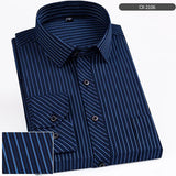 New in shirt elegants cotton long-sleeve shirts for men slim fit Casual plain shirt plaid designer tops soft houndstooth clothes