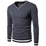 New men's brushed sweater