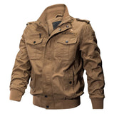 Spring and Autumn New Men's Wear Military Fantasy Cotton Jacket Plushed Work Clothes Large Coat Men's Fashion Trend Outwear