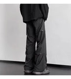 American Men's Summer Parachute Baggy Cargo Pants Straight Track Sweatpants Korean fashion Clothes Streetwear y2k pants