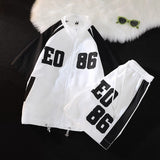 Fashion Men Short Sleeve Tracksuit casual sporting suit hoodies and shorts M-XXL AYG276