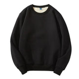 Autumn Winter Mens Fleece Sweatshirts Fuzzy Hoodless Wool Liner Sweater Thermal underwear Pullover Tops