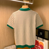 Top Grade Cotton Brand Designer Trendy Summer Polo Shirt Men Design Short Sleeve Casual Fashions Mens Clothes