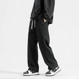 Harem Jogger Pants Men Streetwear Cargo Pants Hip Hop Ribbons Casual Mens Pants Ankle-length Men Trousers Ankle-length