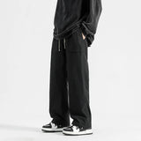 Harem Jogger Pants Men Streetwear Cargo Pants Hip Hop Ribbons Casual Mens Pants Ankle-length Men Trousers Ankle-length