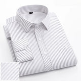 New in shirt elegants cotton long-sleeve shirts for men slim fit Casual plain shirt plaid designer tops soft houndstooth clothes