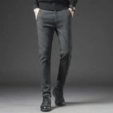 Summer Elegant Fashion Harajuku Slim Fit Ropa Hombre Loose All Match Casual Pants Solid Pockets Thin Style Straight Leg Pants