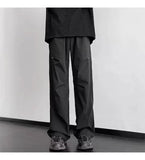 American Men's Summer Parachute Baggy Cargo Pants Straight Track Sweatpants Korean fashion Clothes Streetwear y2k pants