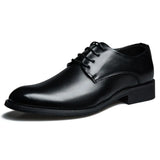 Men Wedding Leather Business Men's Dress Pointed Casual Youth British Style Inner Heightening Spring New Arrivals Shoes