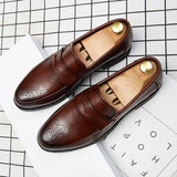 Men Dress Shoes Inner High Loafers Men Shoes Casual Shoe Man Fit Classic Party British Men's Height-increasing Shoes