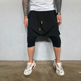 Casual Sweatpants For Men Hip Hop Trend In Europe America Loose Solid Street Sports Harlan Cropped Trousers Men'S Clothing