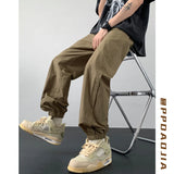 Cargo Pants Hip Hop Joggers Men Harem Pants Oversize Wide Leg Trousers Male Streetwear Hip Hop Casual Korean Safari Style