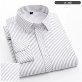 New in shirt elegants cotton long-sleeve shirts for men slim fit Casual plain shirt plaid designer tops soft houndstooth clothes