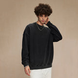 Fashion Men's Round Collar Sweatshirt Pullover Long Sleeve Gradient Color Women Top Spring Couple Clothing