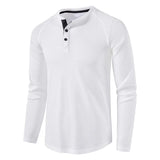 Spring Autumn New Fashion Round Neck Long Sleeve Solid T-Shirts Men's Clothing Slim Bottoming Shirt All-match Korean Chic Tops