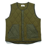 Cotton Padded Vest Mens Sleeveless Quilted Jacket Thick Warm Fashion Casual Outerwear Men Autumn Winter