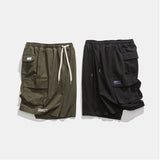 Male Cargo Shorts Classic Summer Multiple Pockets Large Size Cotton Khaki Army Green Short Pants