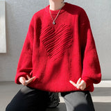 4 Color Sweaters Men Winter Warm Popular Japanese Style Youthful Vitality Harajuku Knitting Pullovers Daily Prevalent Simple Ins