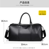 Luxury Brand Leather Travel Bags Handbag Travel Men Large Luggage Tote Shoulder Bags Casual Male Business Crossbody Duffel Bags