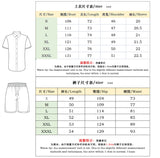 Men Tracksuit Casual Short Sleeve Zipper Polo Shirt&Shorts Set for Men Casual Streetwear 2-piece Suit Summer