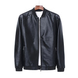 Men Faux Leather Jacket Motorcycle 8Xl Men's Jackets Black Jaqueta De Couro Masculina Outwear Male Pu Leather Mens Coats Brand