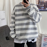 Spring Men Classic Striped Hoodies Mens Hip Hop Streetwear Sweatshirt Male Casual Trend Cotton Pullover M-XXL