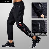 Ice Silk Sport Pants Men Running Sweatpants Gym Fitness Jogging Training Trousers Thin Section Trend Wild Outdoor Dry Fit