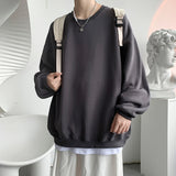 Autumn Men Casual Sweatshirts Harajuku Printed Men Oversized Hoodies Korean Man Casual Loose Pullovers