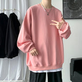 Autumn Men Casual Sweatshirts Harajuku Printed Men Oversized Hoodies Korean Man Casual Loose Pullovers