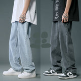 Gotmes  Summer thin men jeans men's fashion famous brand versatile loose straight Summer pants clothes streetwear hiphop denim New