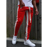 New Men's Casual Fashion Pants Sportswear Skinny Male Trousers Gyms Tracksuits Bottoms Hip Hop Streetwear Joggers Sweatpants